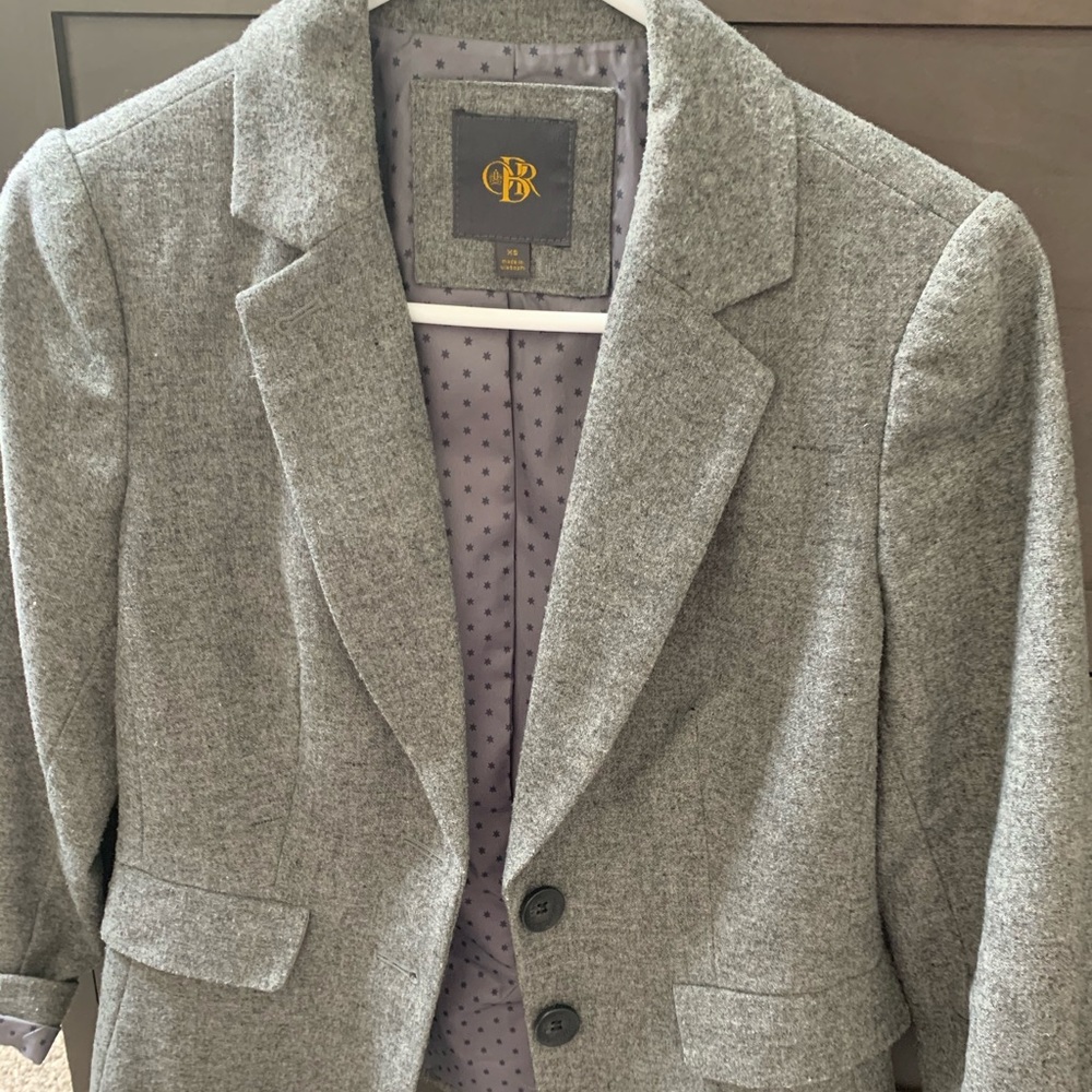 CBR gorgeous charcoal wool blazer